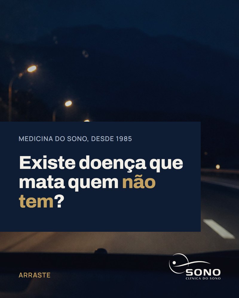 Criativo da Clínica do Sono